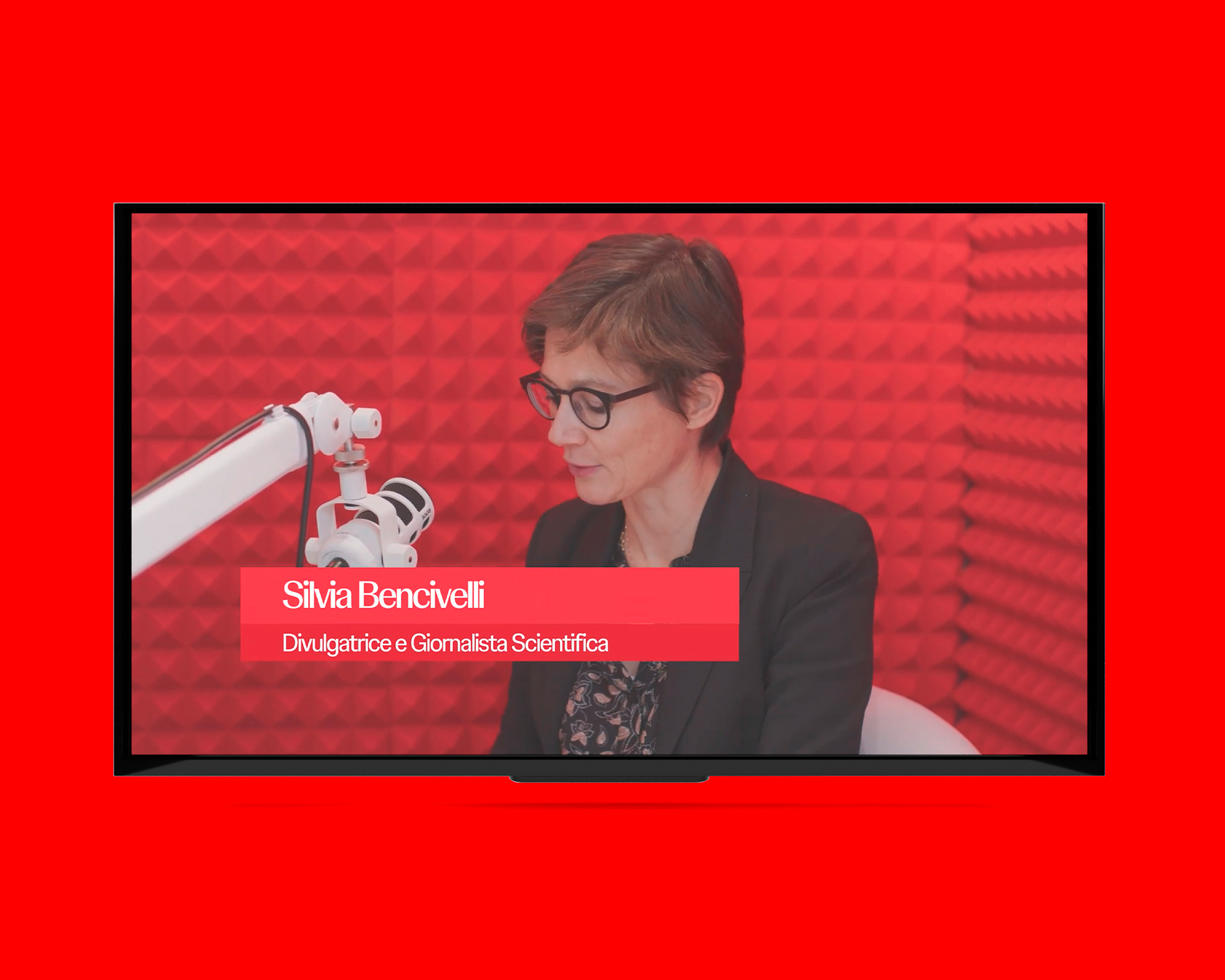 Silvia Bencivelli, divulgatrice e giornalista scientifica, conduttrice del Podcast