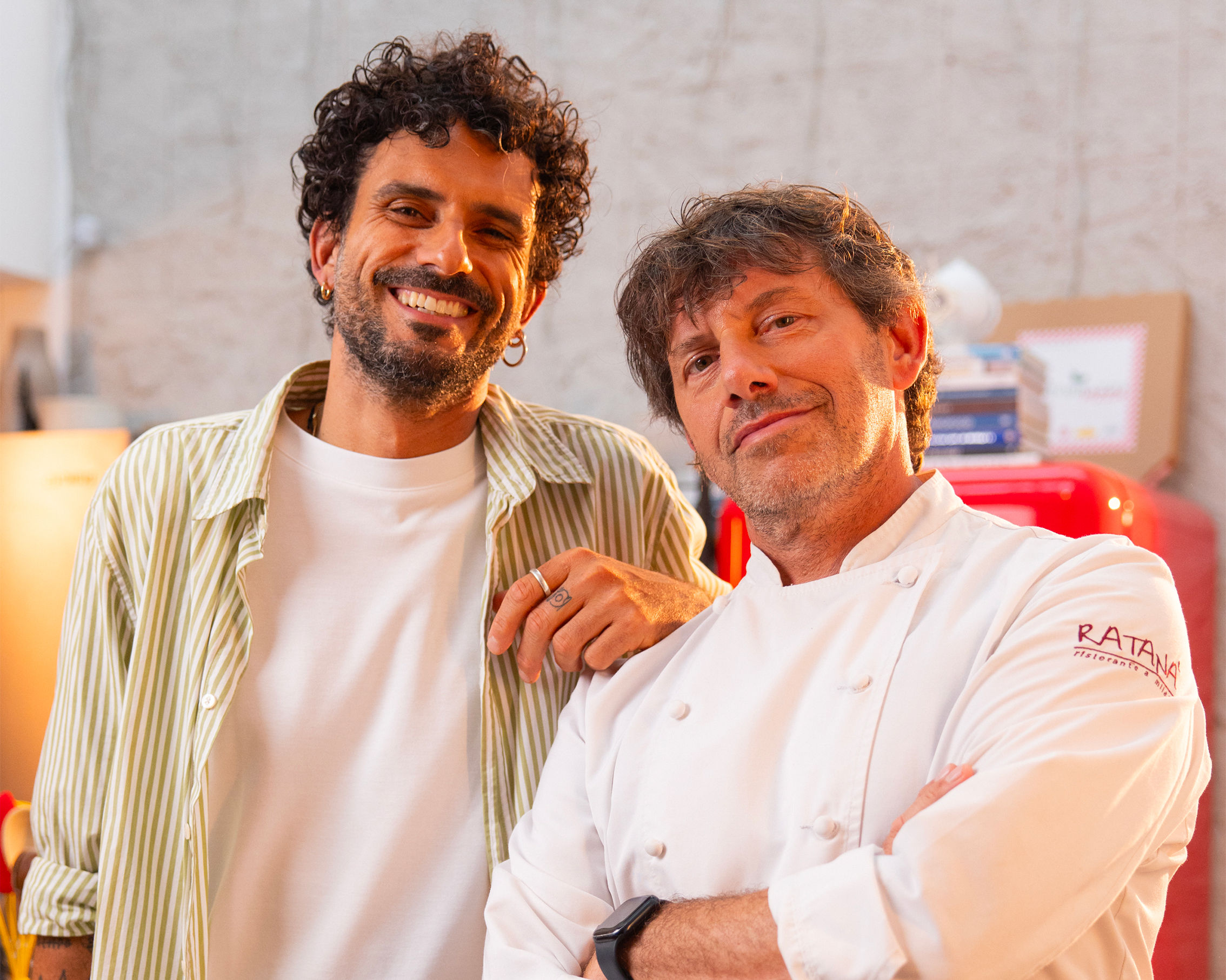 Marco Bianchi e Cesare Battisti talent coinvolti nel progetto