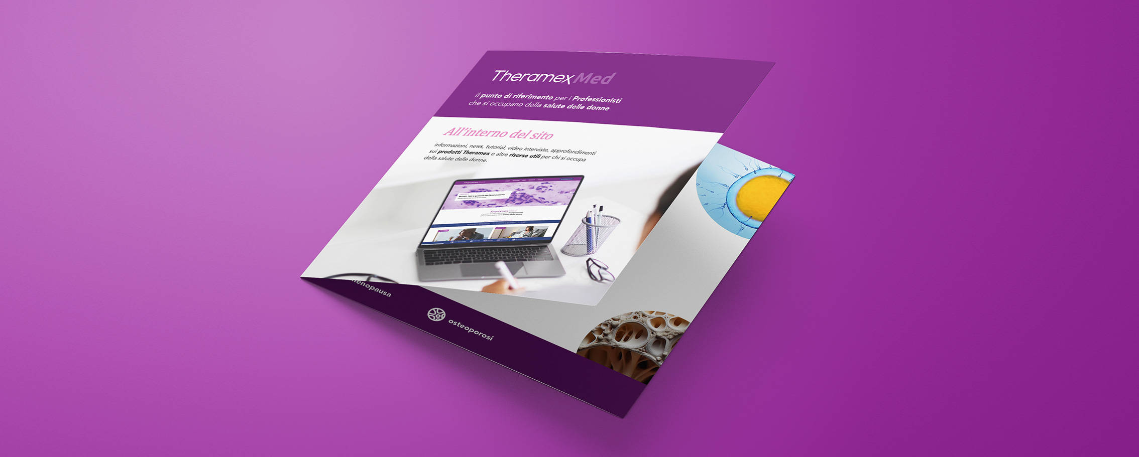 Folder promozionale Theramexmed